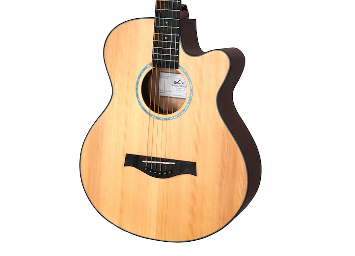 Drifter Stage Series acoustic guitar by Twisted Wood Guitars, photo 3