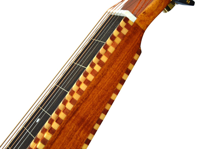 Koa Edition Weissenborn lap slide guitar by Twisted Wood Guitars, photo 4
