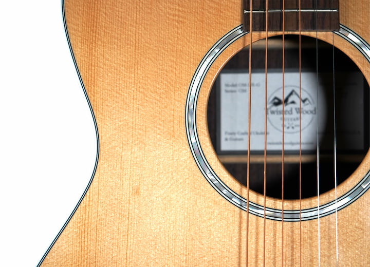OM Series acoustic guitar by Twisted Wood Guitars, photo 6