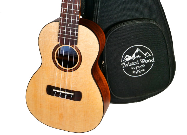 Spruce Pro II ukulele by Twisted Wood Guitars, photo 3