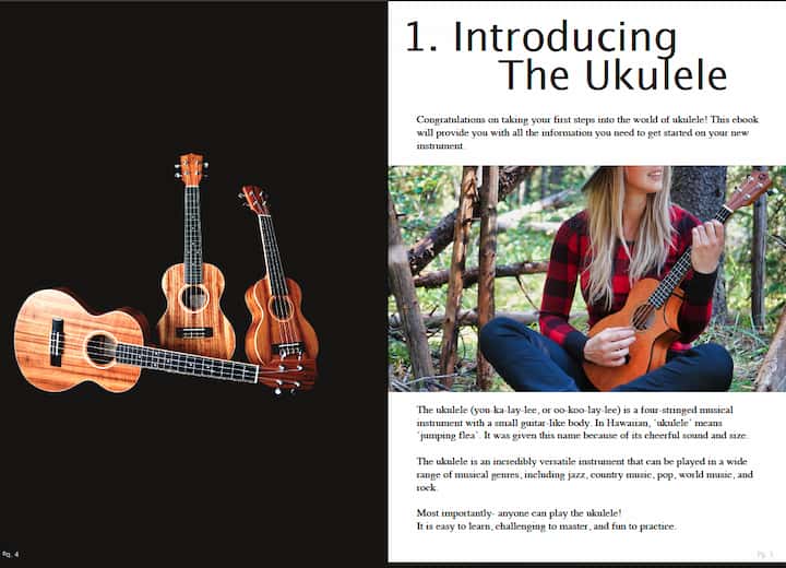 How to play your Twisted Wood Ukulele – eBook by Twisted Wood Guitars, photo 4