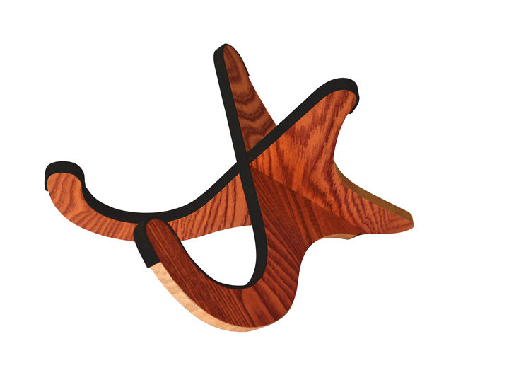 Twisted Wood Ukulele Stand